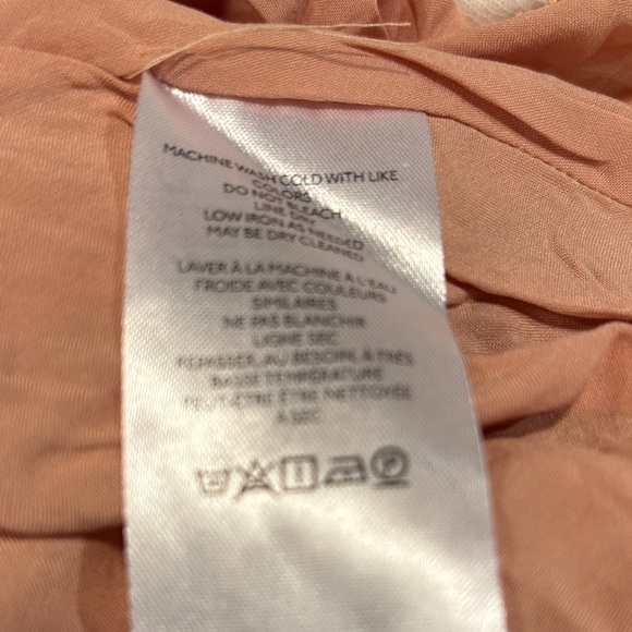 Anthropologie Cream Lace Dress with short sleeves. - Picture 10 of 11